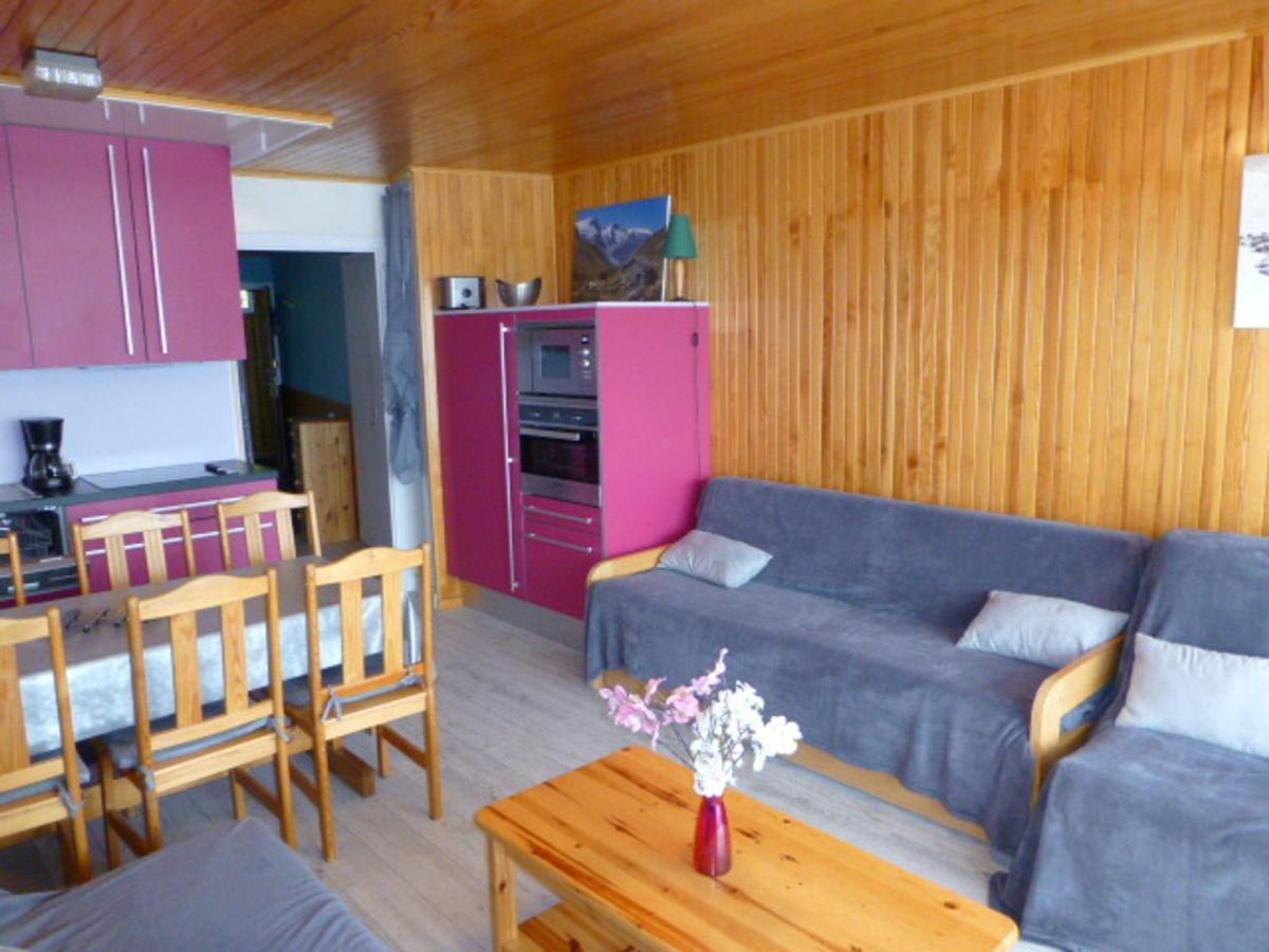Studio Confort 37M² - Huez, 4 Pers, Balcon Sud, Proche Pistes Et Centre - Fr-1-405-35 Alpe d'Huez Exteriér fotografie